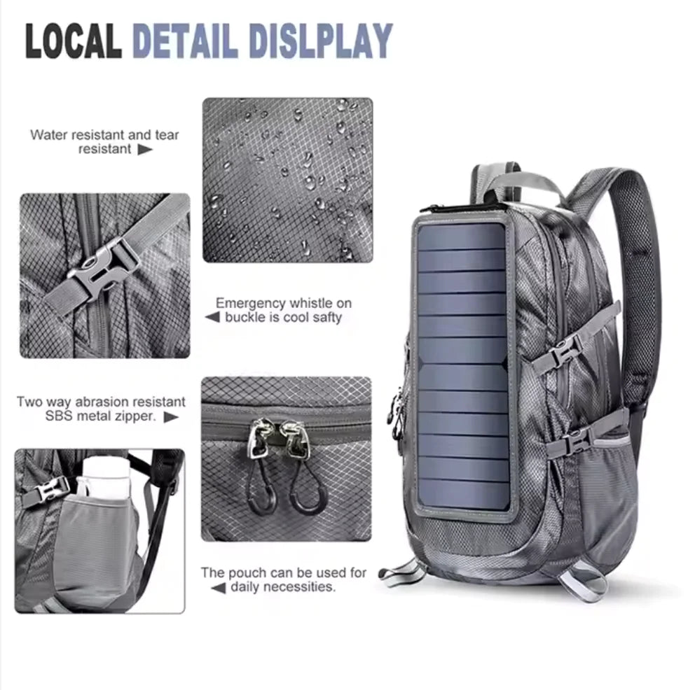Solar-Powered Backpack